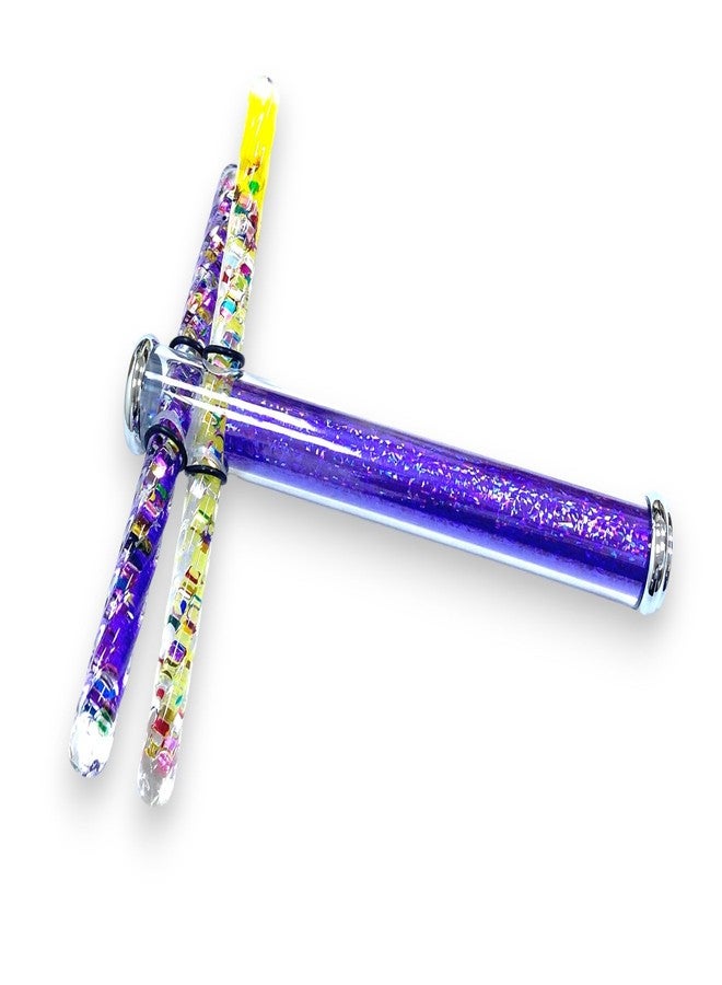 Star Magic KaleidoscopeX Dual Glitter Wand Kaleidsocope Two Glitter Teeny Wands Crossing Kaleidoscope (Purple) - Image 4